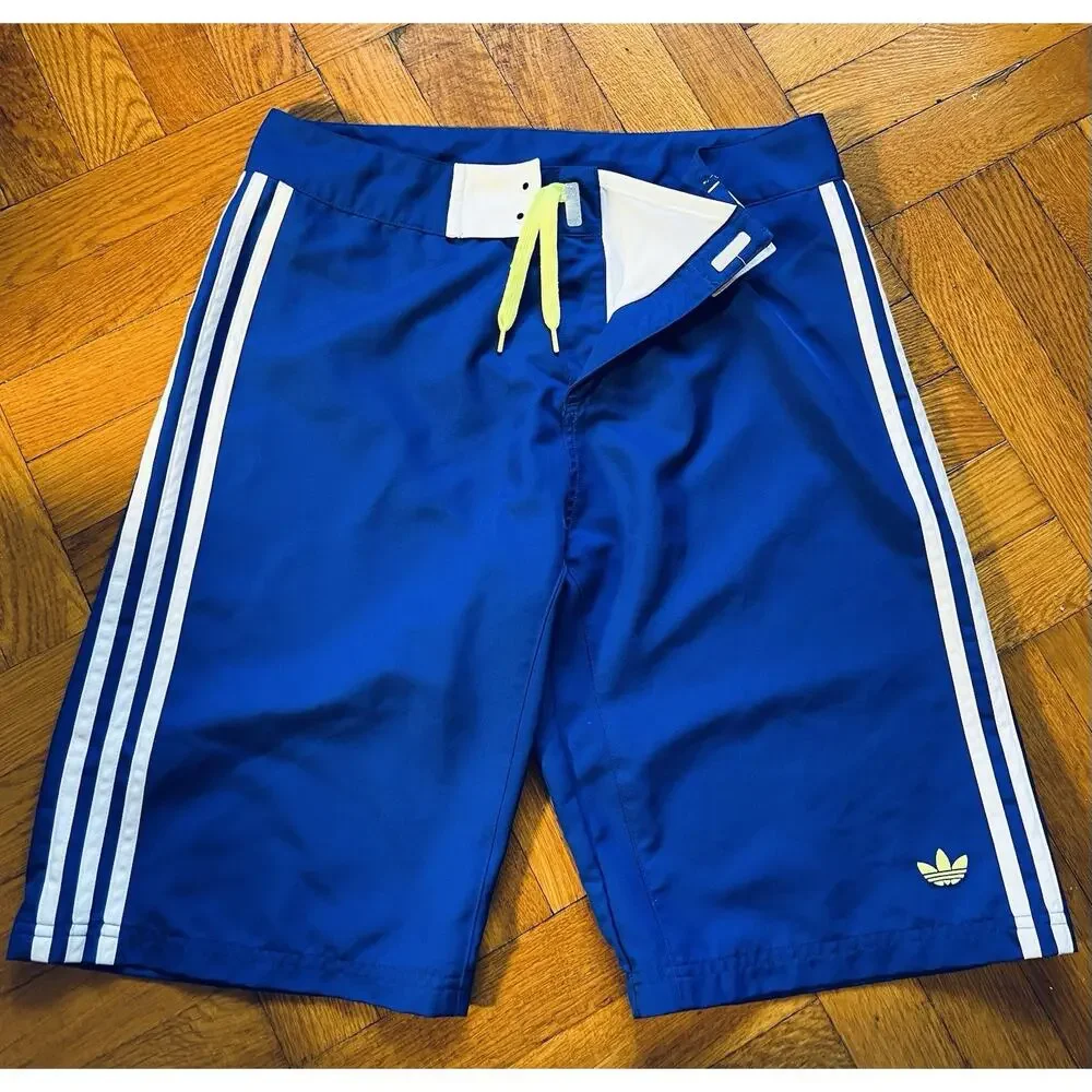 Adidas Wake Board Shorts Swim Trunks Boys Teen Youth XL Big Logo Spellout Beach